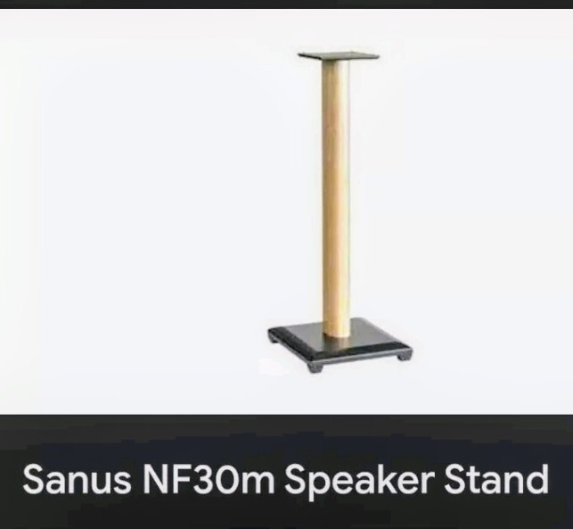 *NIB* Sanus Systems Model NF30 Speaker Stands! (Mocha Pillars)