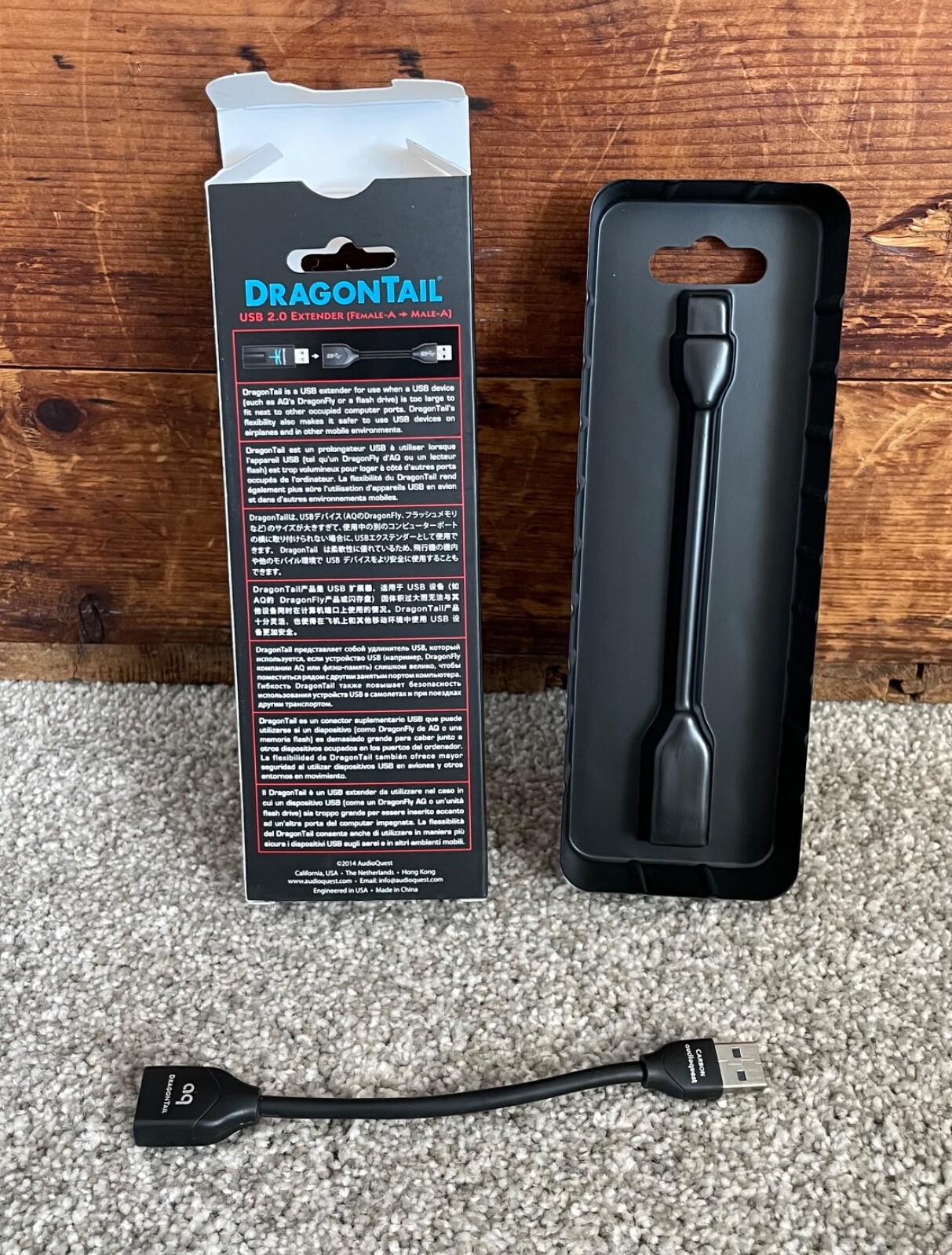 AudioQuest: Dragontail USB 2.0 Extender - original, open box