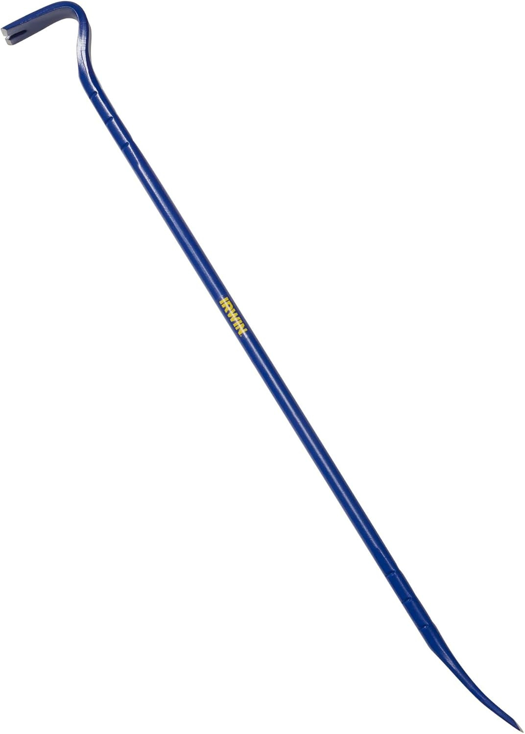 Pry Bar, 42 Inch, Heavy Duty Steel Bar, 90 Degree Rounded End, Easily Bend and P