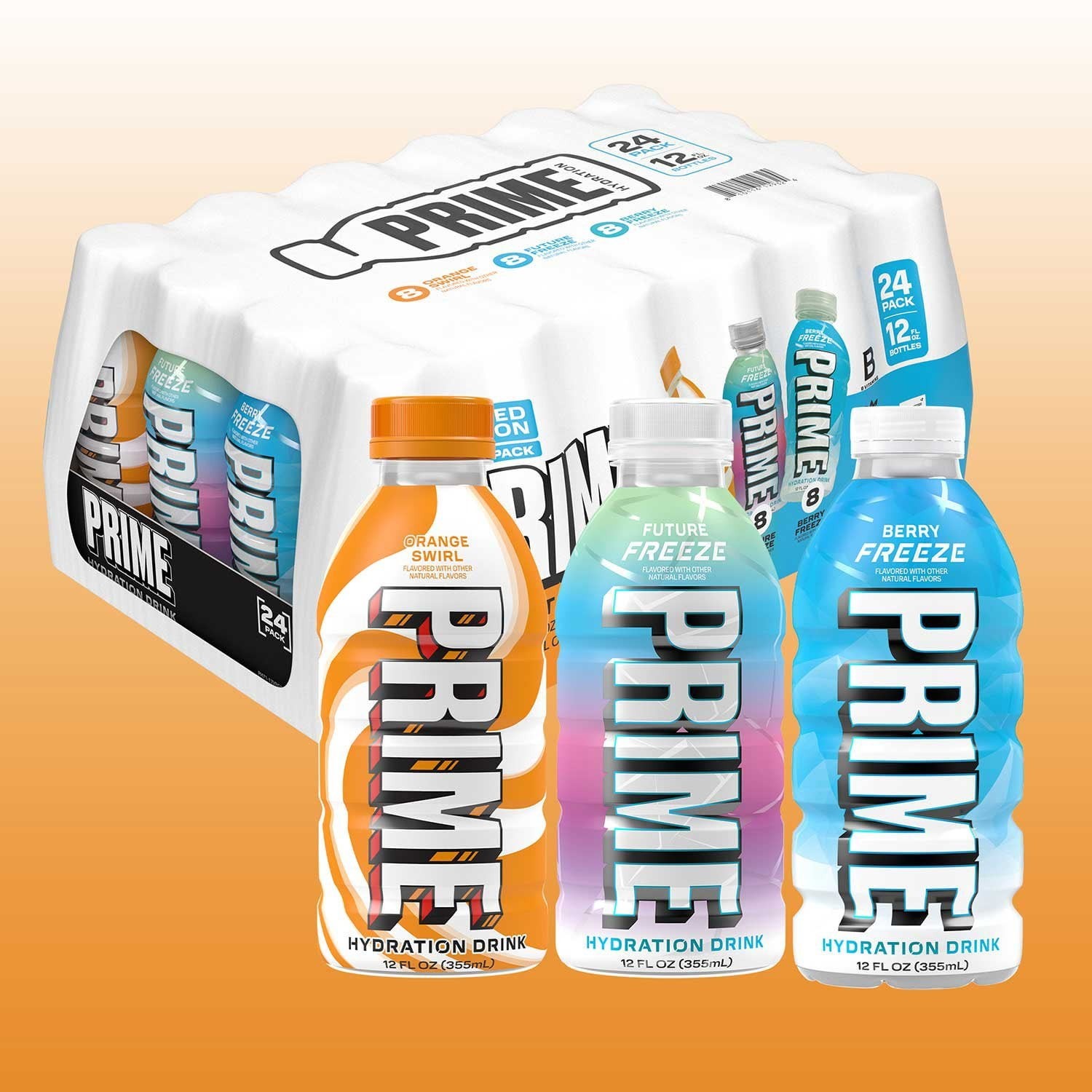 Prime Hydration Drink Variety Pack, 12 fl. oz., 24 pk.