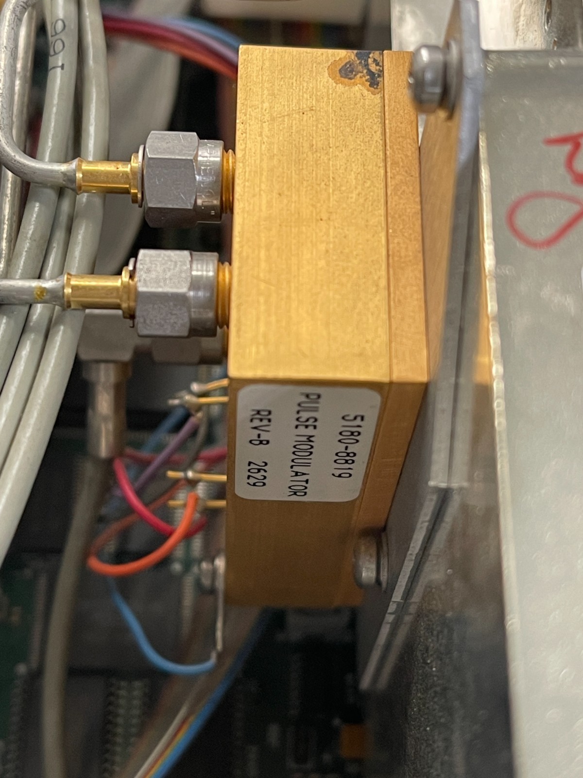 HP Agilent 5180-8819 PULSE MODULATOR , it was removed from a working E4424B