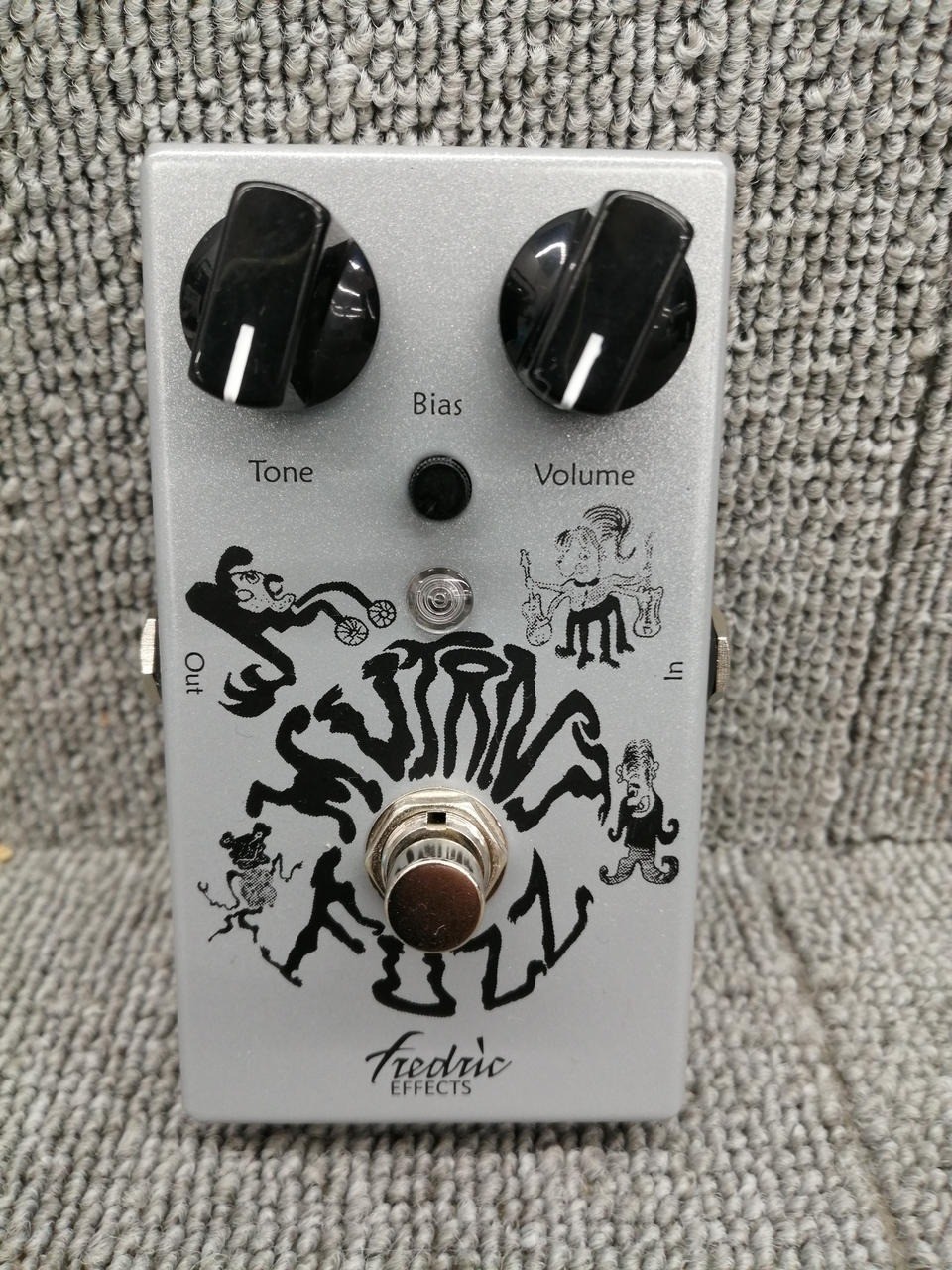 FREDRIC EFFECTS Mutant Fuzz Silicon Fuzz Face Based Pedal w/Box From Japan