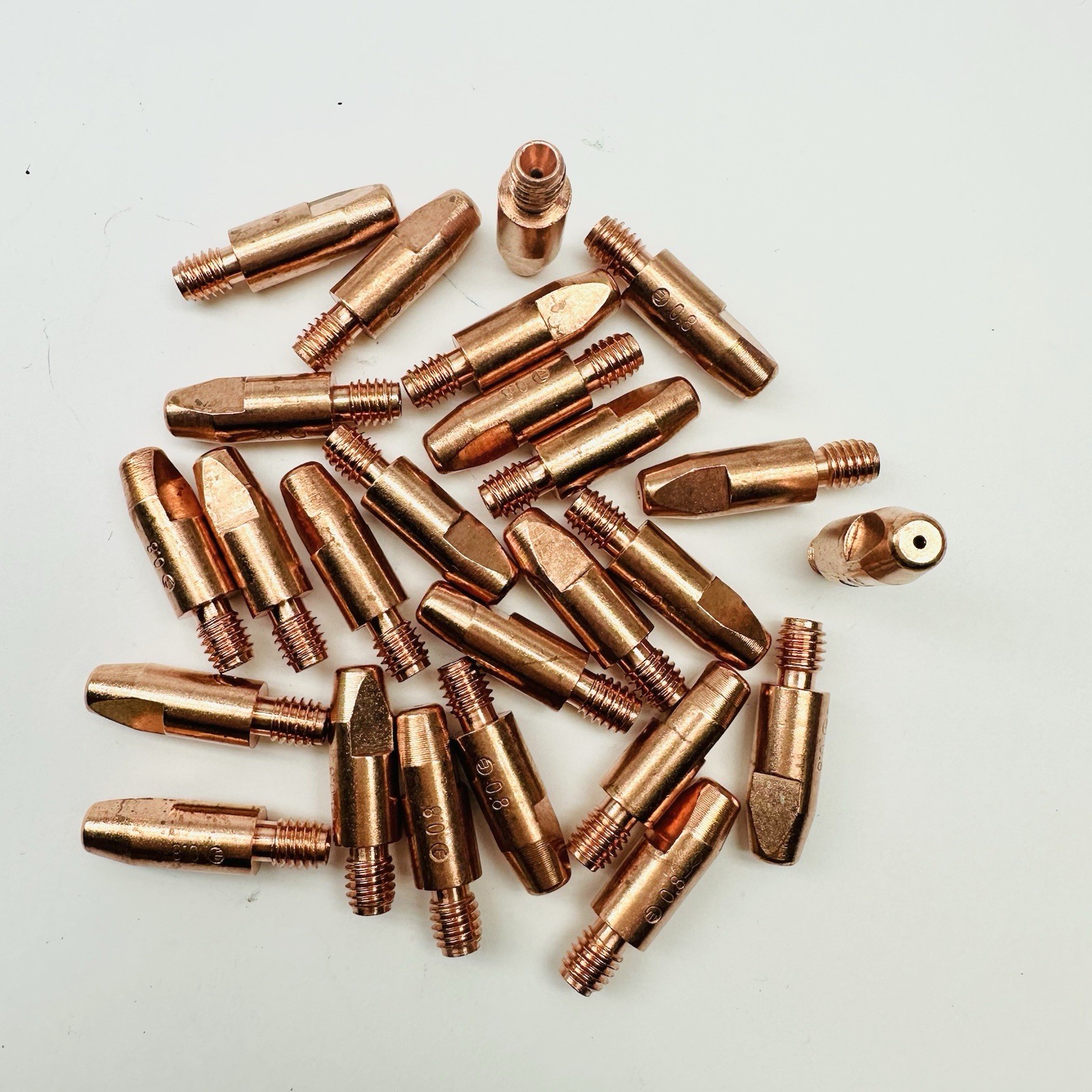 25-Pack Abicor Binzel Contact Tip 030" M6 CU 069 , 140.0051