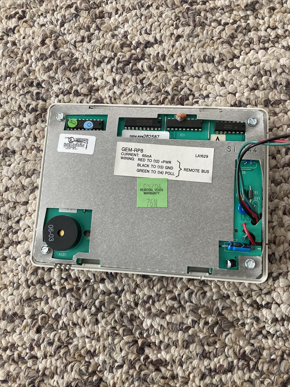 Napco GEM—RP8