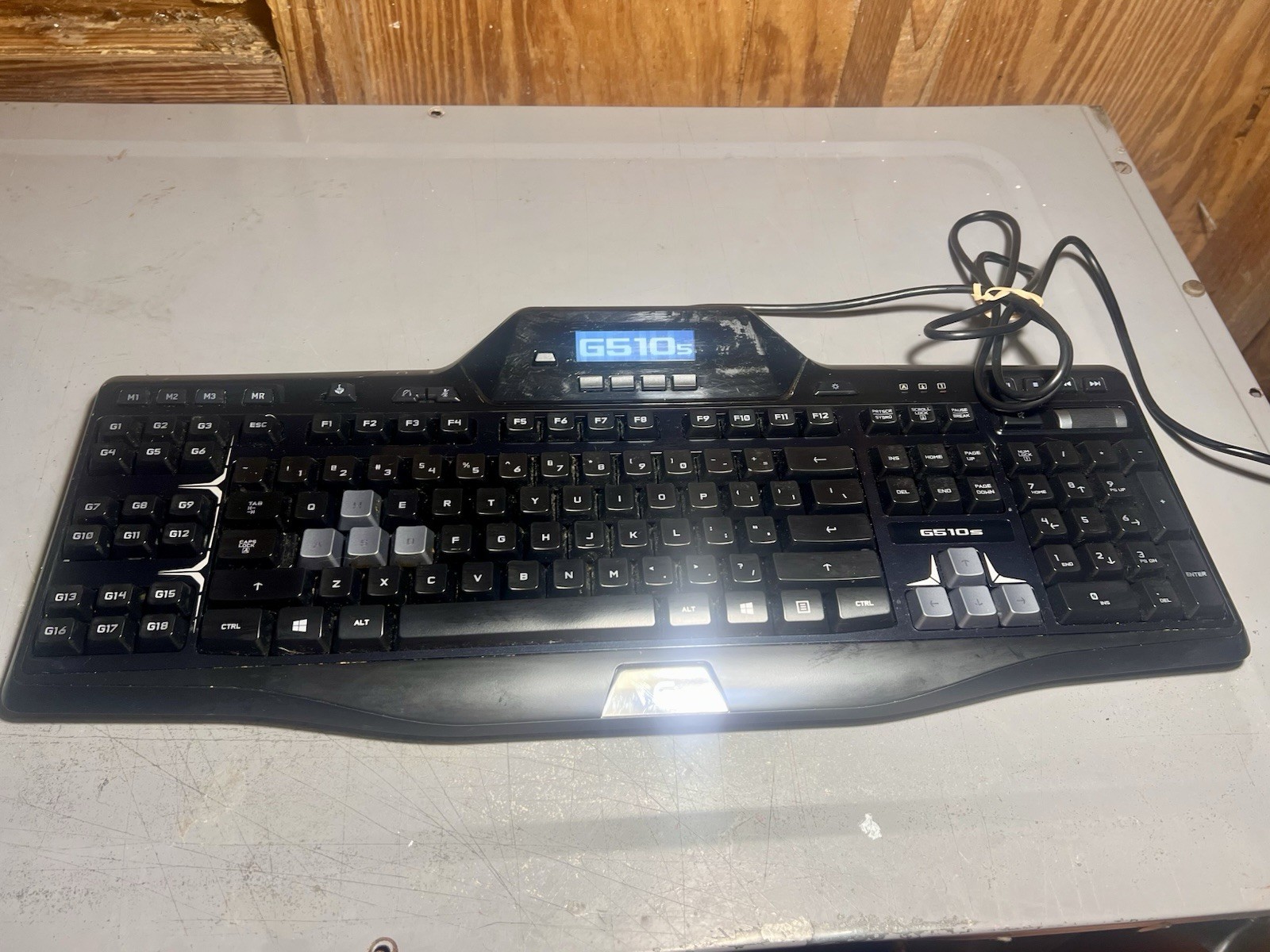Logitech G510s Wired Gaming Keyboard with Game Panel LCD Screen