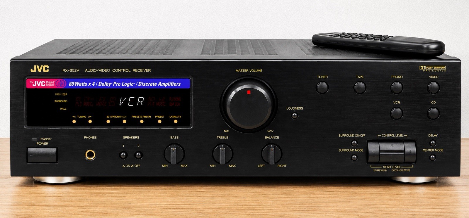 JVC RX-552V Audio Video Control Receiver AM/FM Dolby Complete Tested