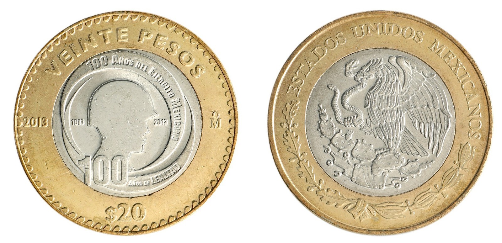 Mexico 20 Pesos, 2013, KM #969, Mint, Commemorative