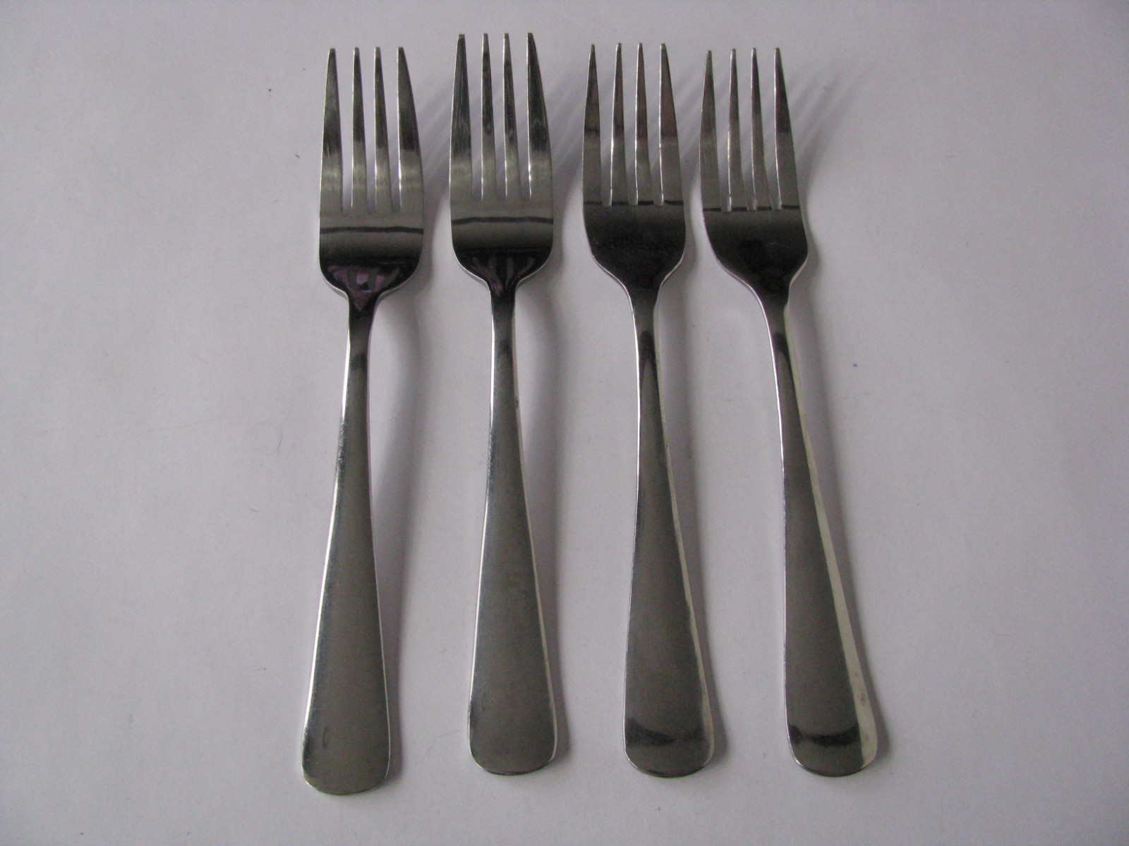 4pc Lot Set 18 CR ABC Stainless Steel Dinner Diner Fork 2 Model 88 + 2 Model 28