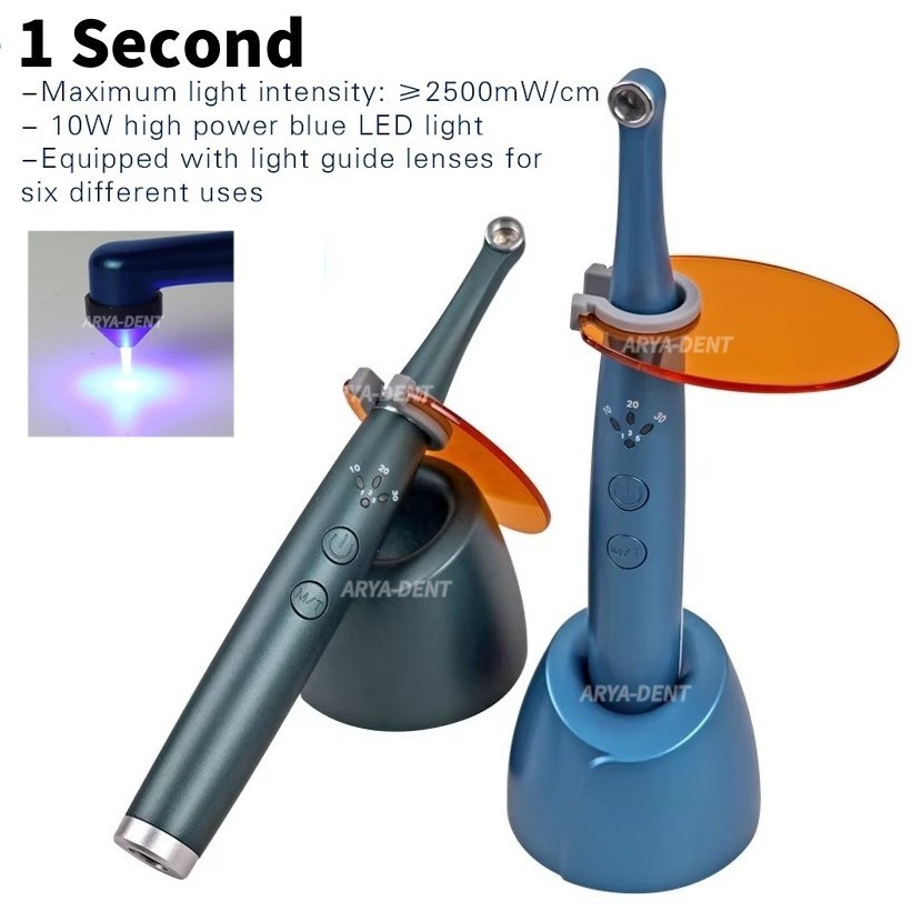 Dental Wireless LED Curing Light Lamp for Point light Cure Restoration Equipment