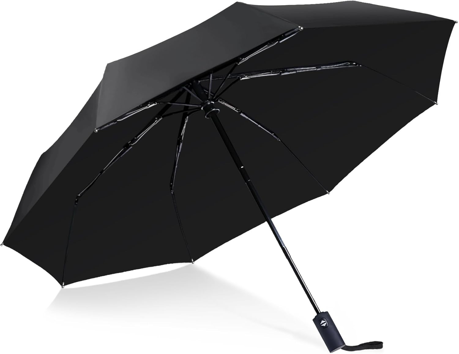 Travel Essentials Umbrella Windproof Compact Collapsible Light, Automatic, Stron