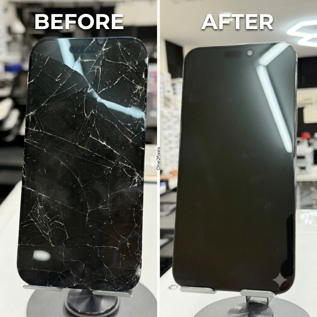 iPhone 17 16 15 14 13 12 11 Pro/Pro Max Screen Glass & Back Glass Repair Service