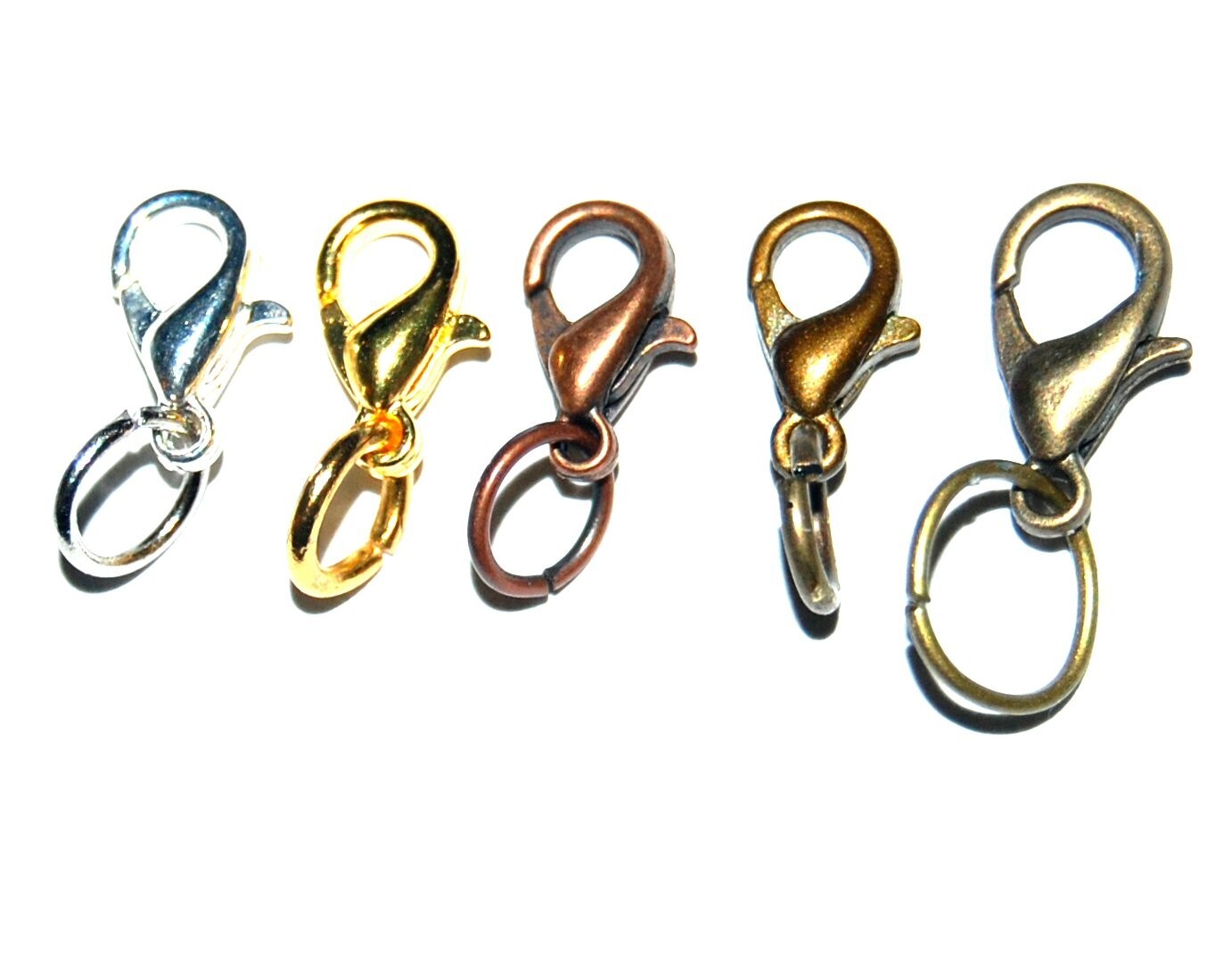 1/2" GOLD SILVER COPPER BRONZE BRACELET NECKLACE EXTENDER USA MADE SHIPPED FREE!