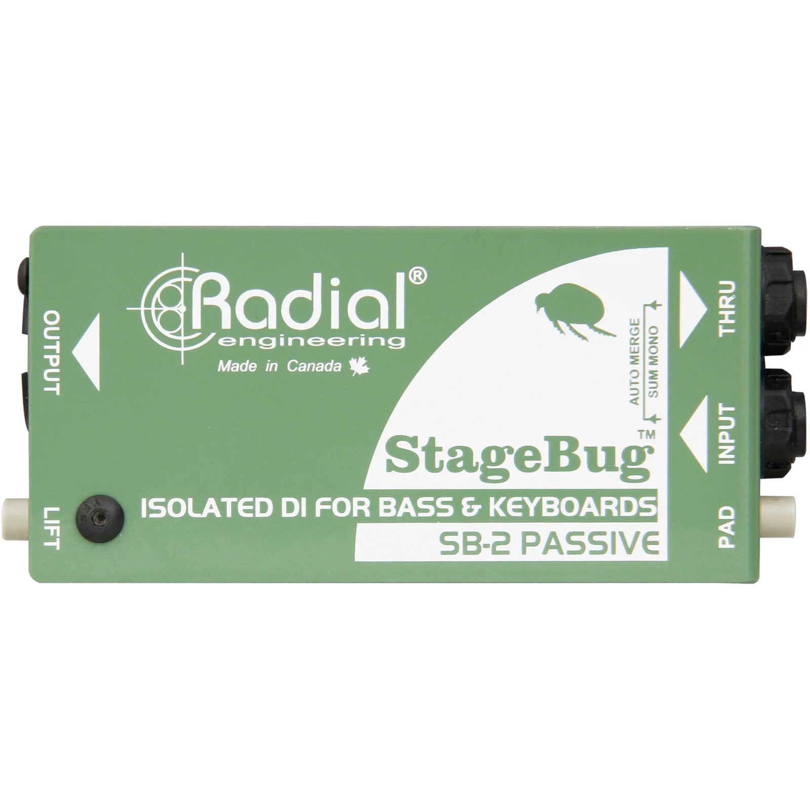 Radial SB-2 Passive Direct Box for Bass and Keys