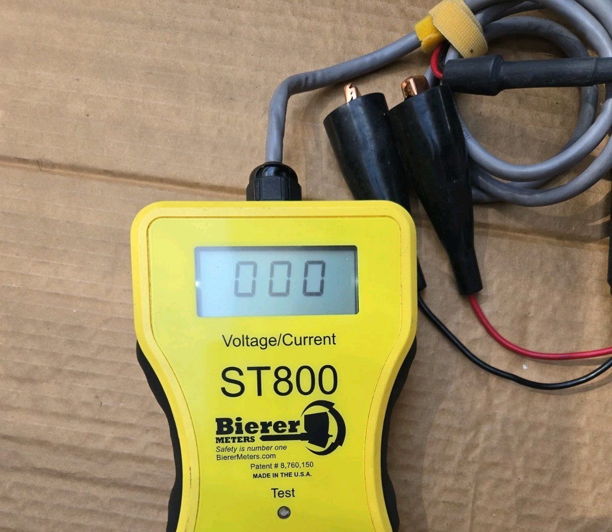 BIERER ST 800 VOLTAGE TRANSFORMER TESTER 800 AMP