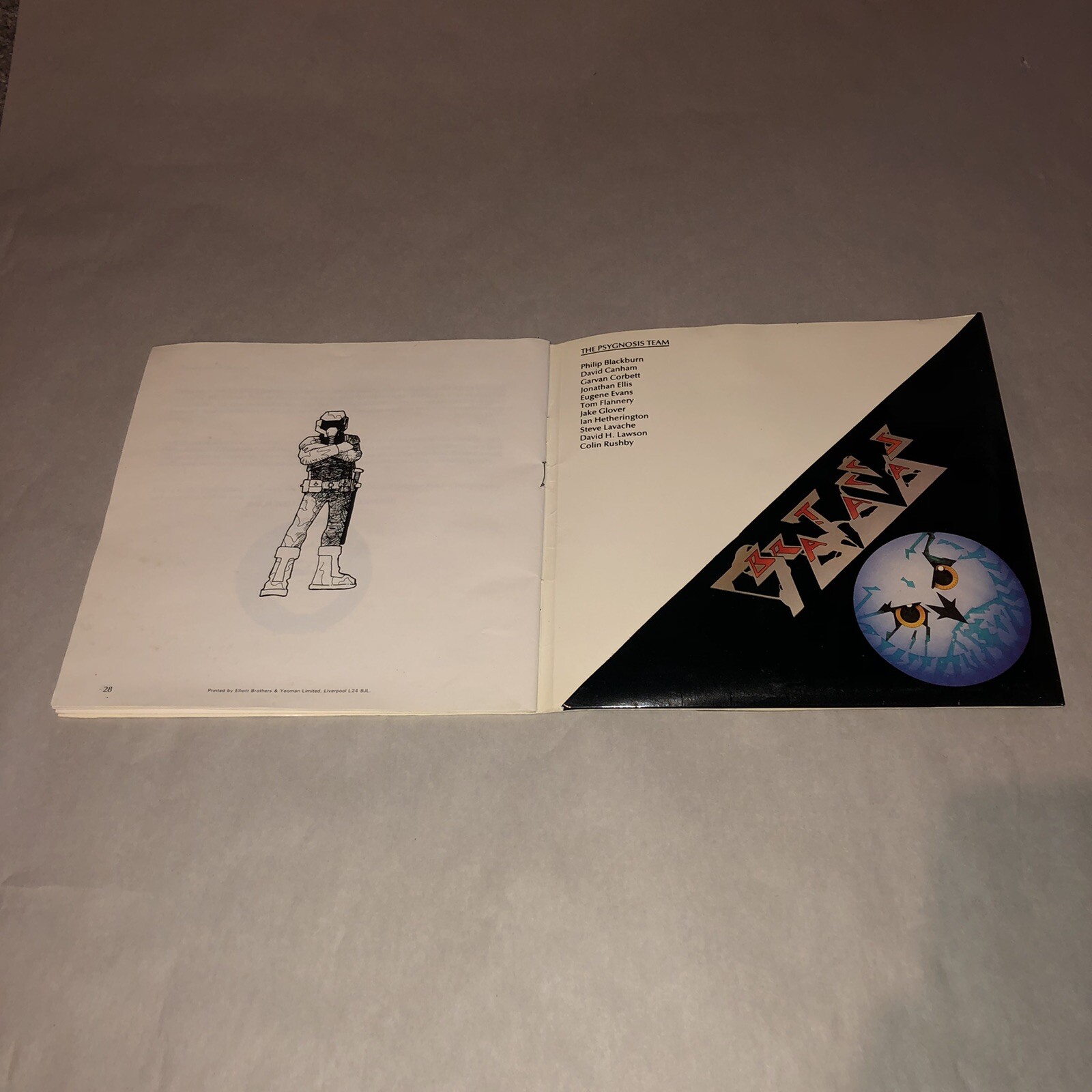 UNTESTED Commodore Amiga BRATACCAS Complete Computer Game w Poster VGC