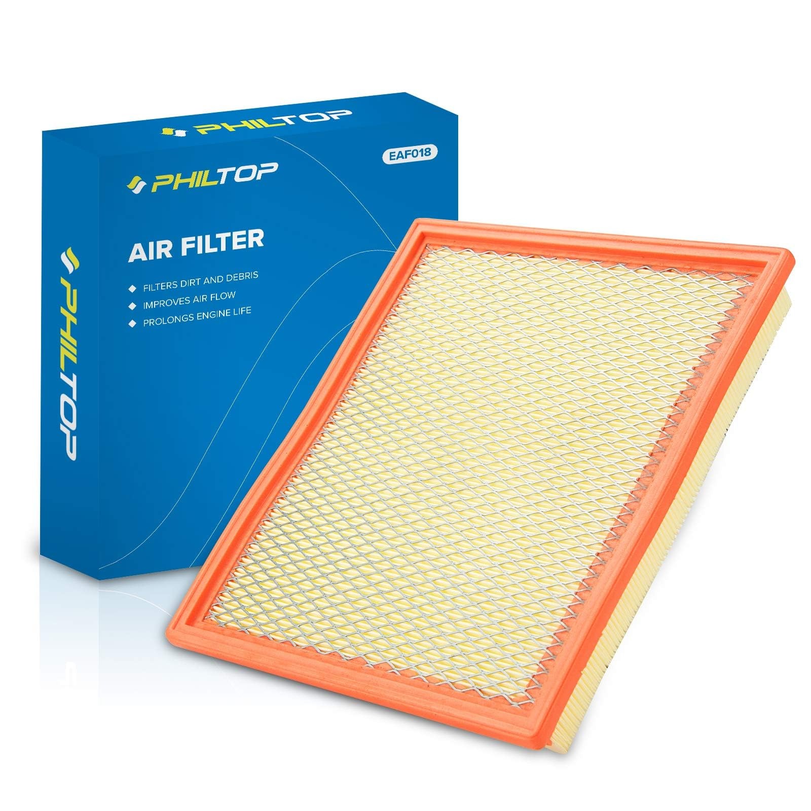 PHILTOP Engine Air Filter CA7440 for Armada Frontier NV1500-3500 Titan Xterra