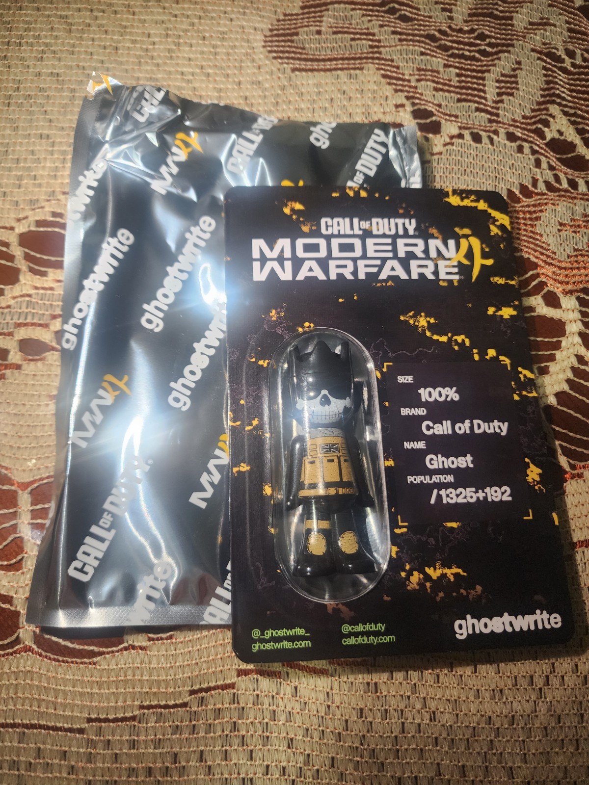 Call Of Duty Modern Warfare 4 Fanatics Fest Exclusive Ghostwrite LE Ghost Figure
