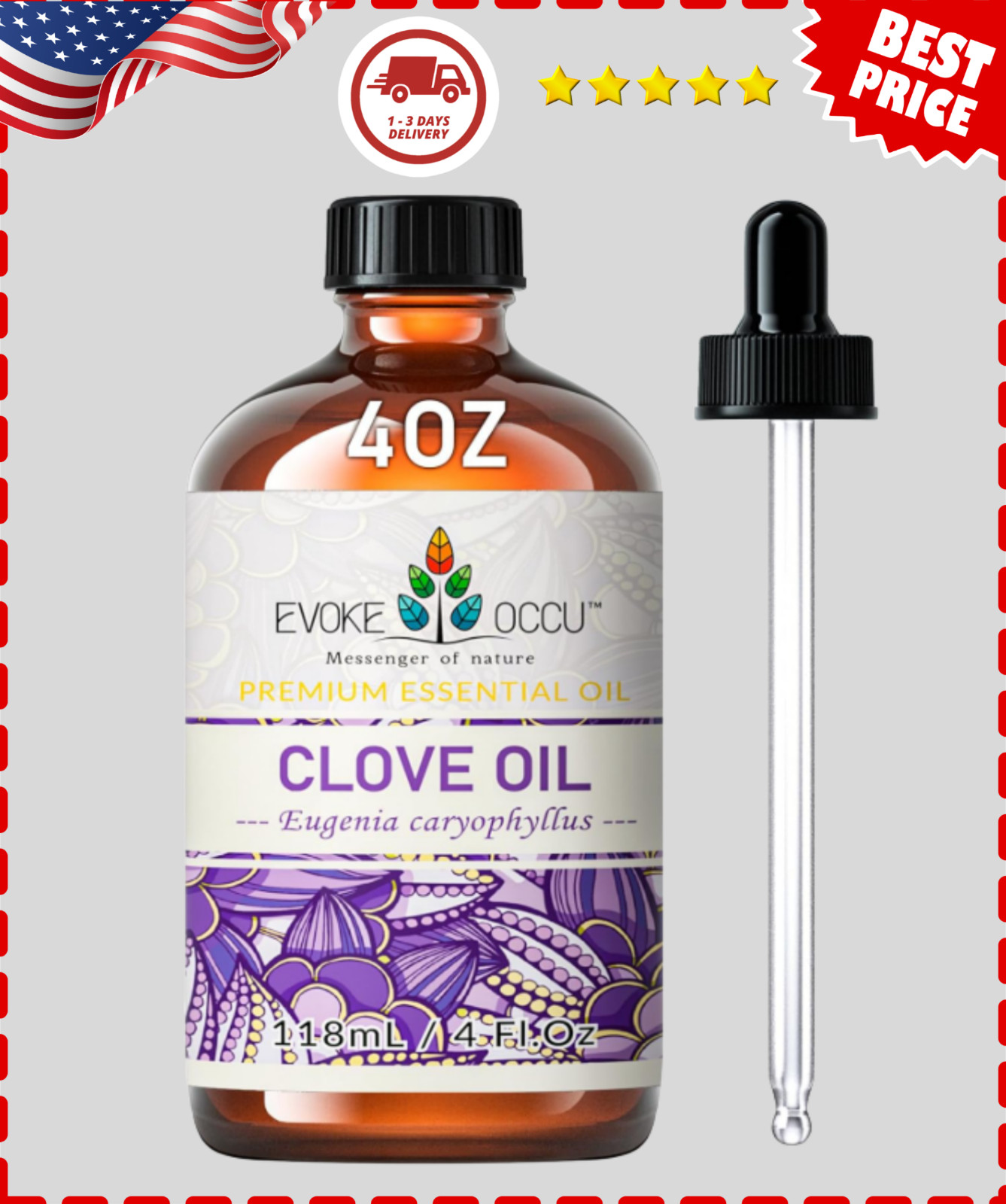 Clove Oil for Teeth and Gums - Oral Care, Toothache Relief & Fresh Breath - DIY