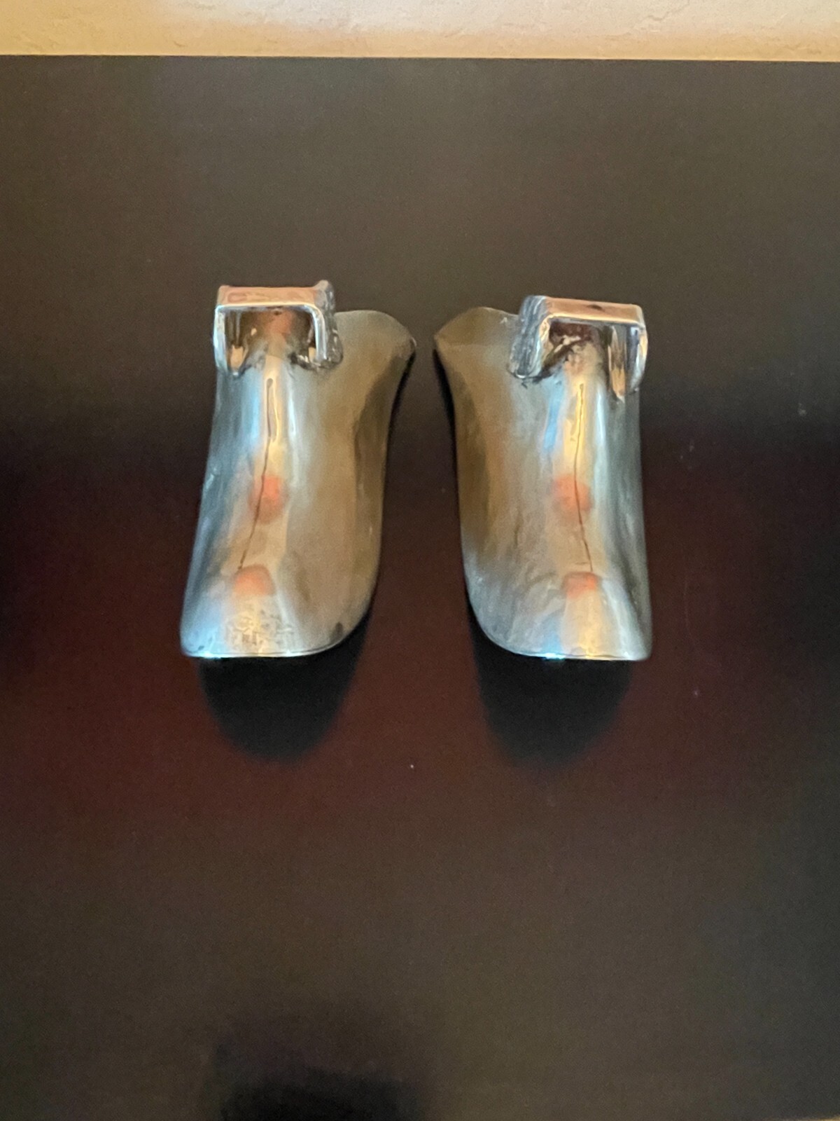 South American Nickel Silver Stirrups Conquistador Stirrups