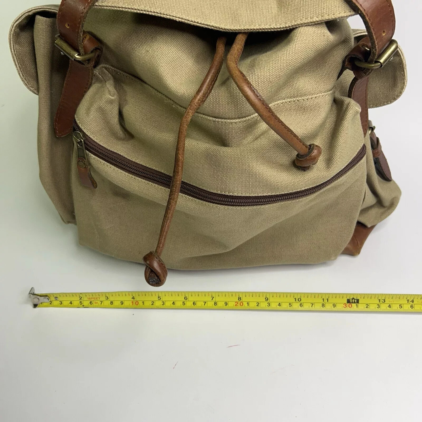 Ellington Backpack Canvas And Leather