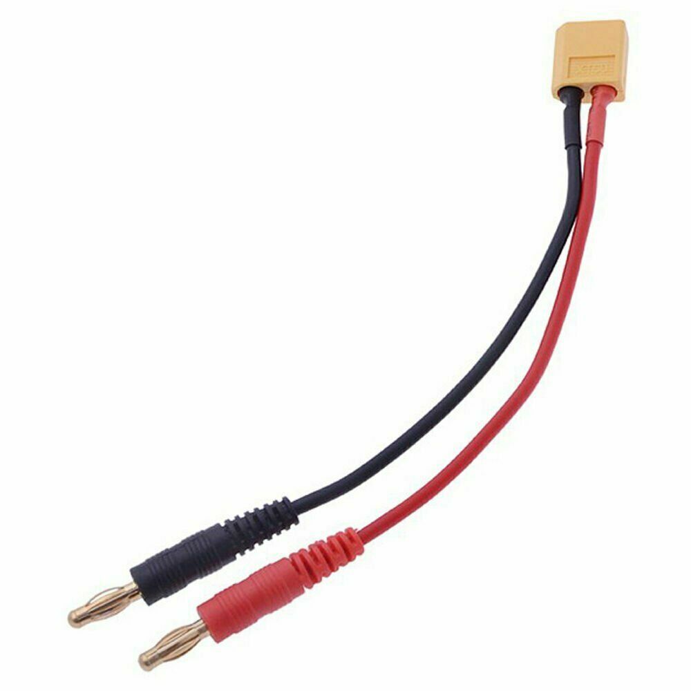 15cm XT 60 To 4.0 Banana Plug Balance Charge Cable For Rc Helicopter
