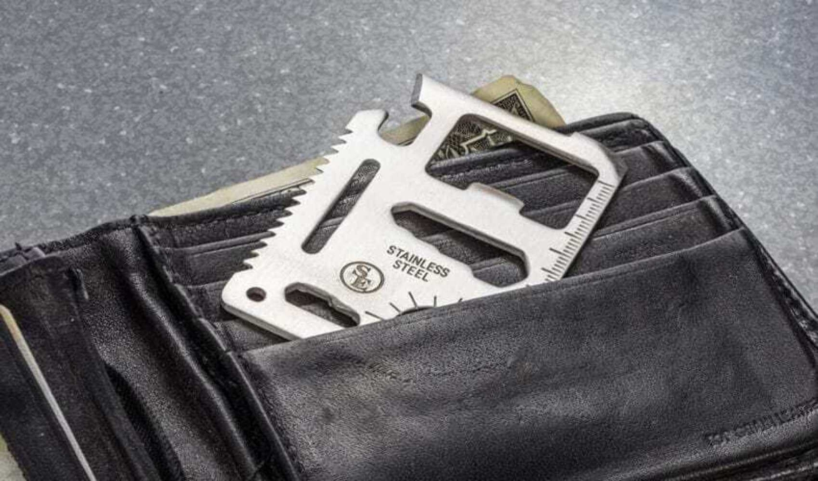11-IN-1 Multi-Functional Survival Tool W/Plastic Sleeve