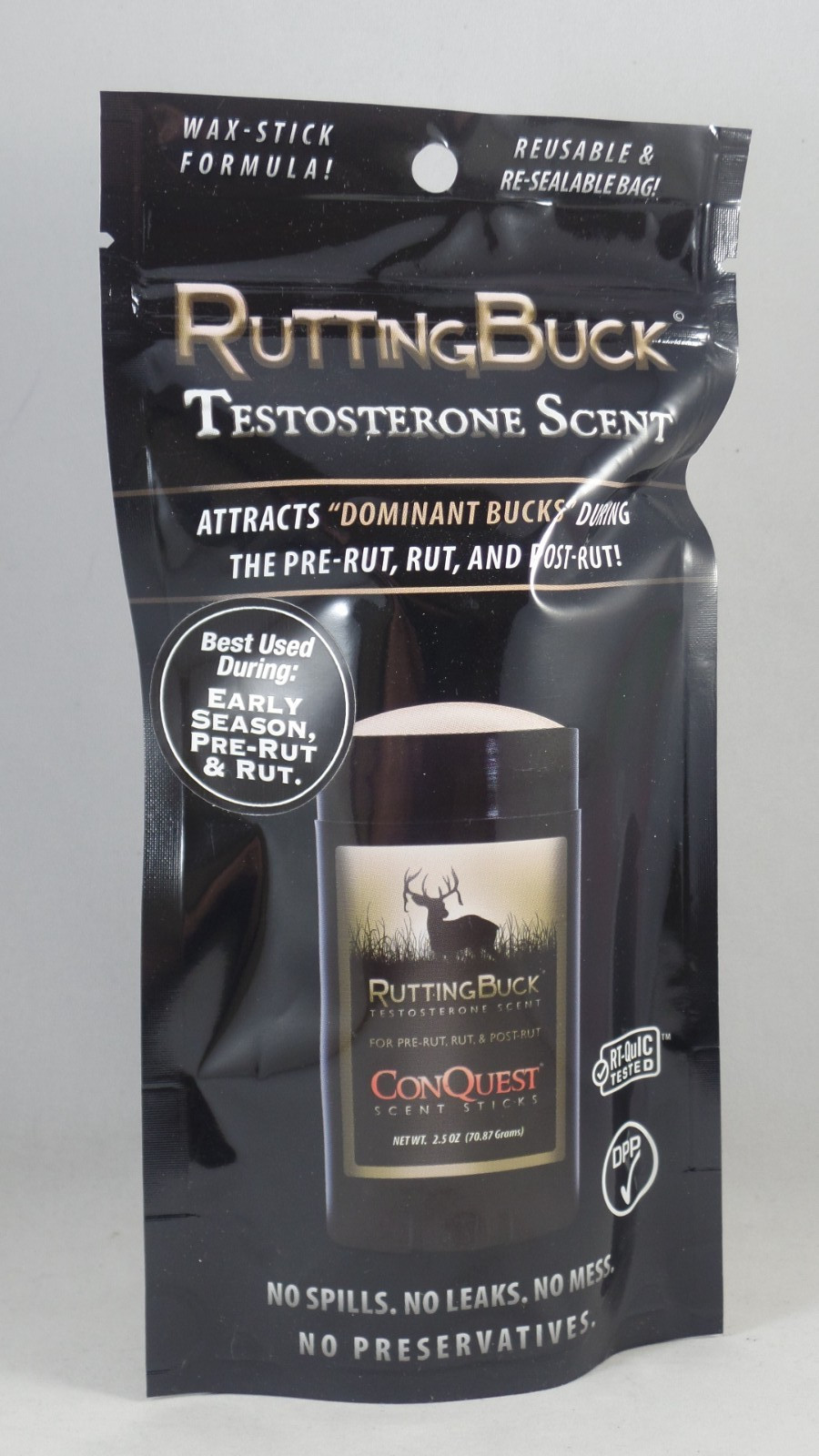 ConQuest Scents Rutting Buck In A Stick Lure Scent 2.5 oz