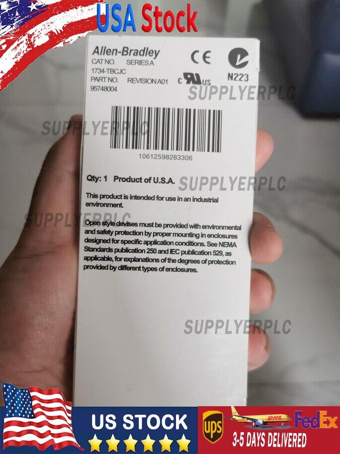 Allen-Bradley 1734-TBCJC 1734TBCJC PLC Module New Fast Shipping