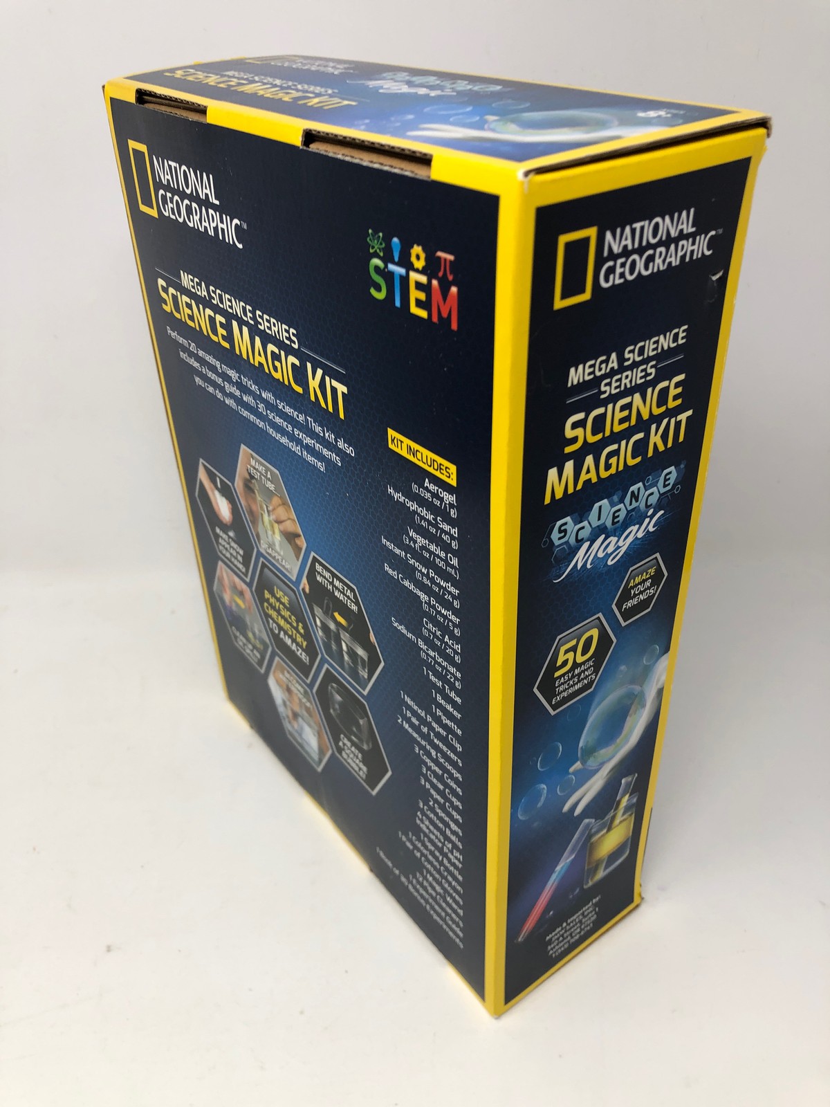 NATIONAL GEOGRAPHIC Science Magic Kit - Perform 20 Unique Experiments as Magic T