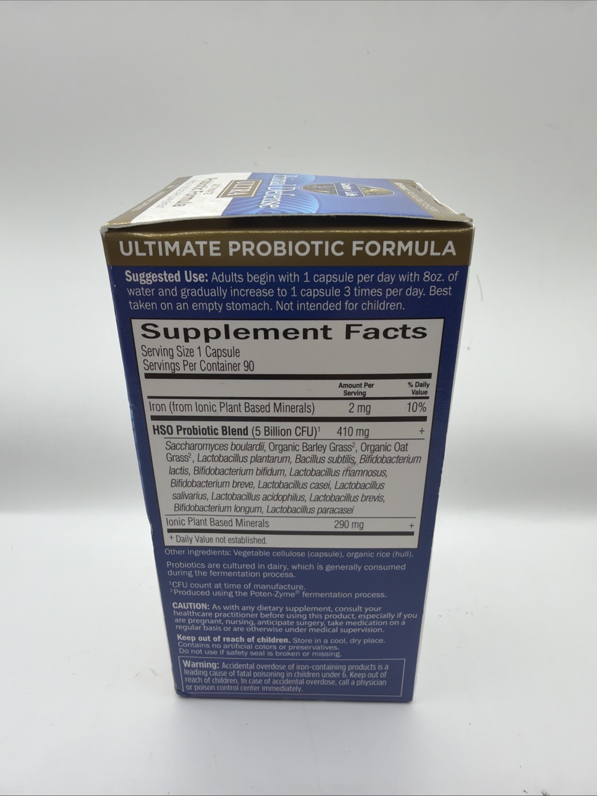 Garden of Life Primal Defense Ultra Probiotic Formula Vegetarian Capsules 2/27