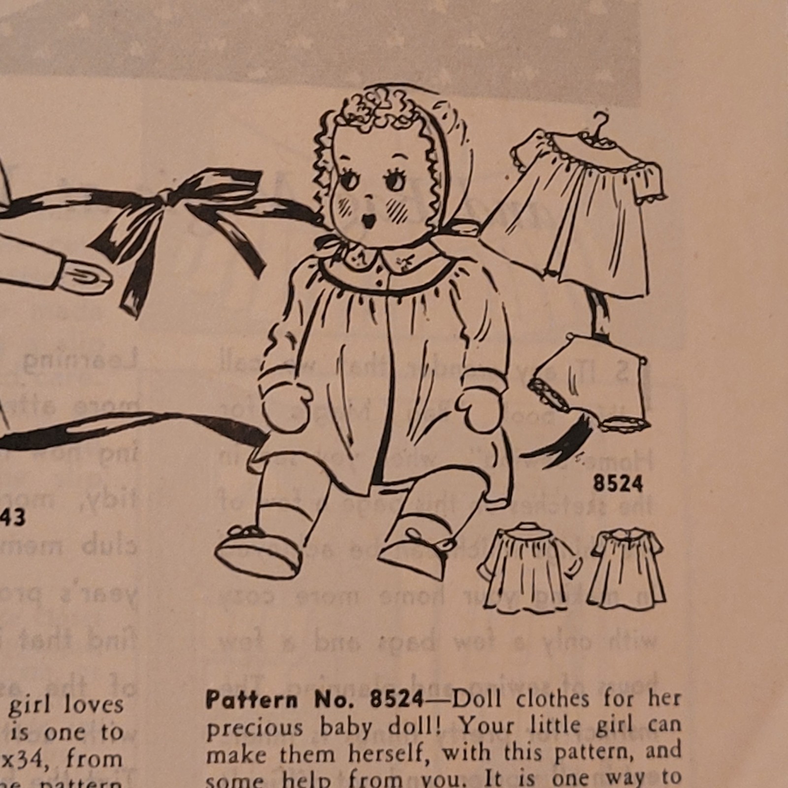 VTG Mail Order M.O. Sewing Patterns 1940s Bag Magic