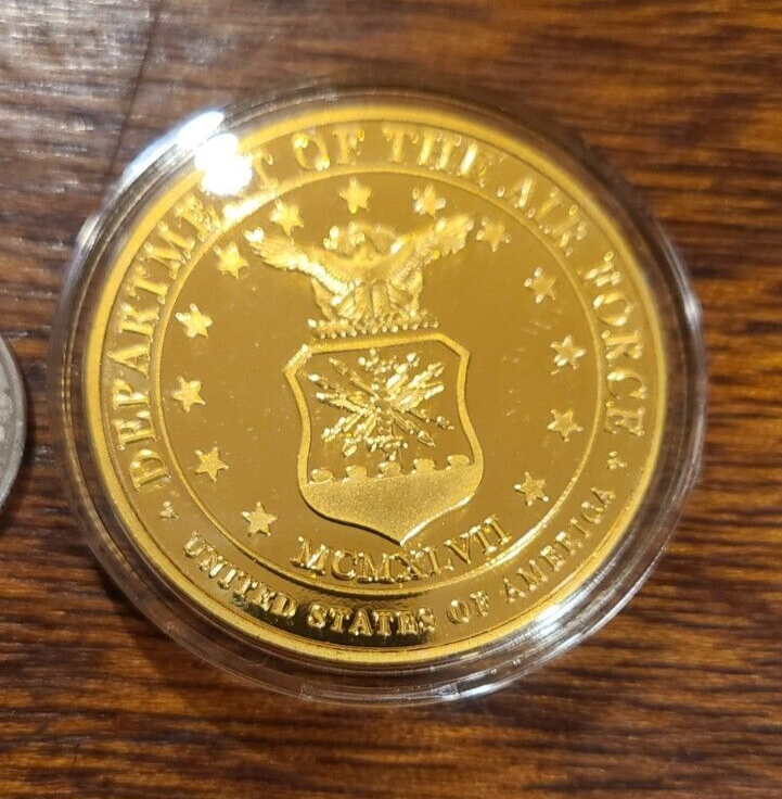 US Air Force Special Operations Command Challenge Coin - "Any Time, Any Place"