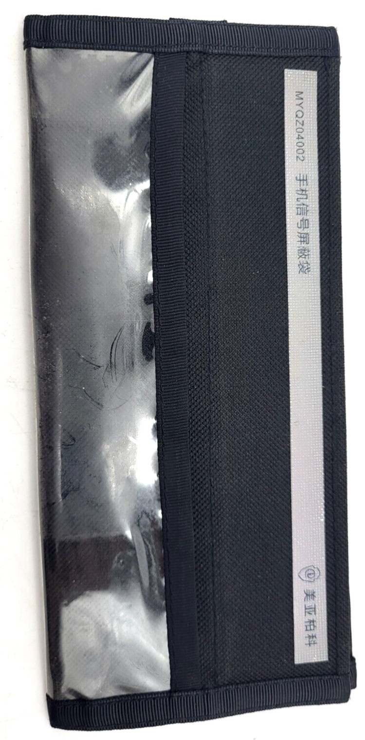 Farraday Bag for Phones Stops Tracking Blocks GPS & EMF Never Used
