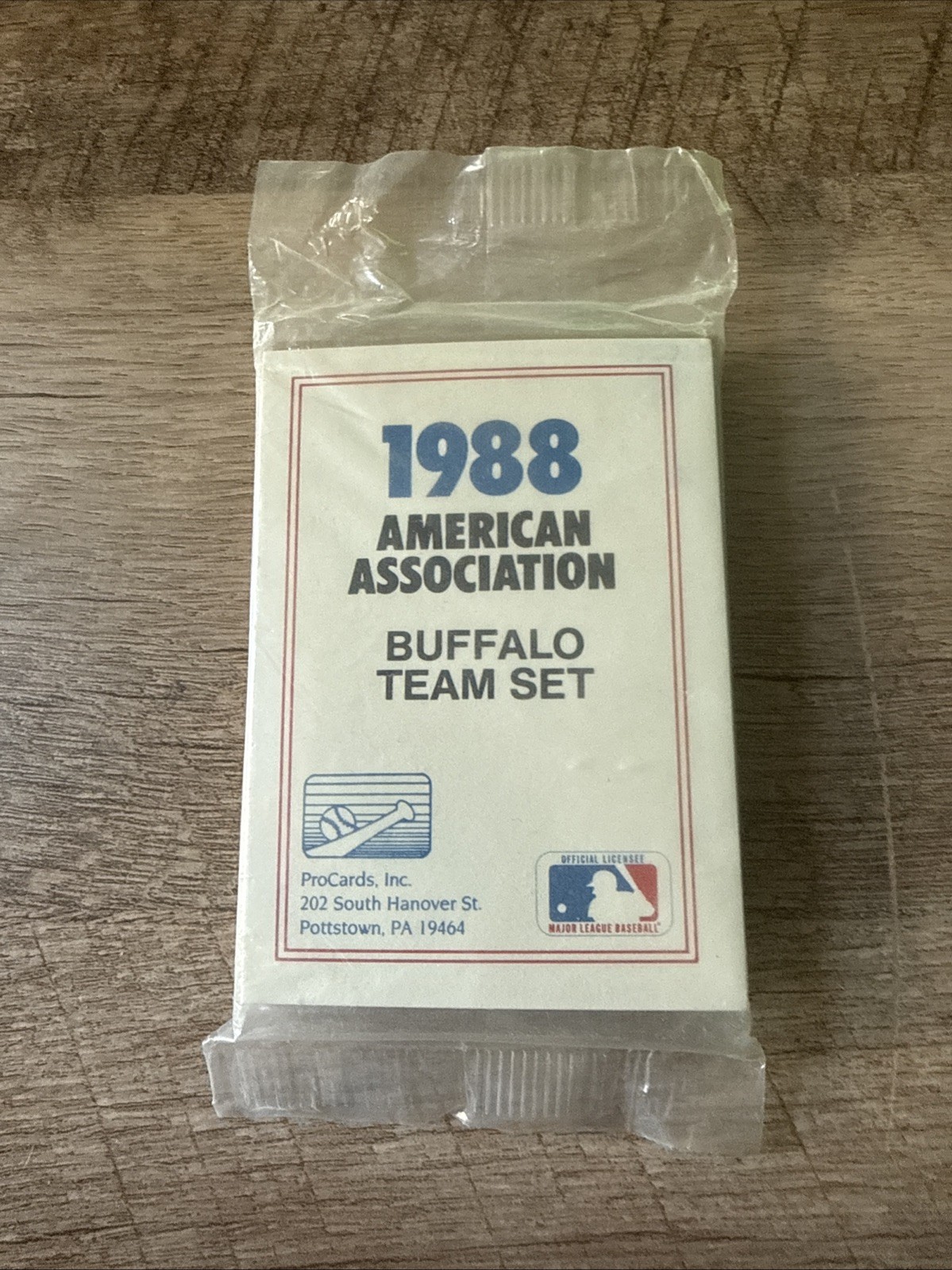 1988 Pro Cards Buffalo Bisons Baseball Minor League Team Card Set Sealed