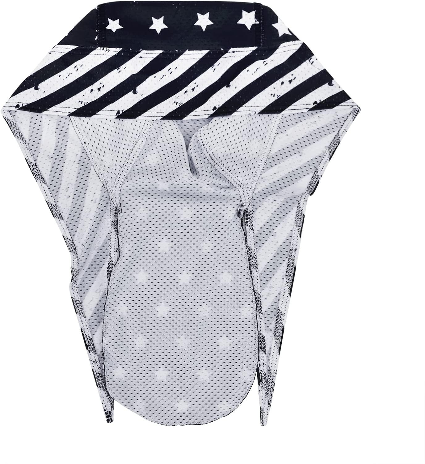 American Flag Pirate Bandana Skull Caps Cooling Dew Rags Helmet Liner Wicking Do