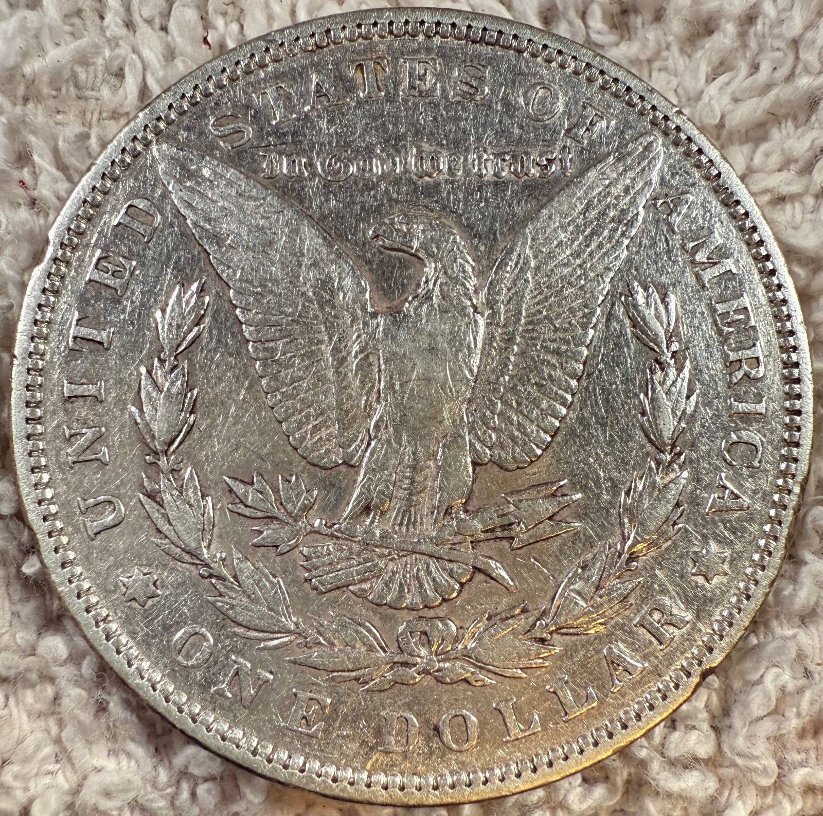 1892 Morgan US 90% Silver Dollar $1 XF