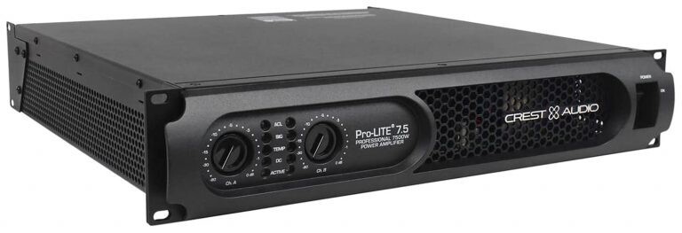 Crest Audio Pro-LITE 7.5 Ultra-Efficient Professional Class D Power Amplifier