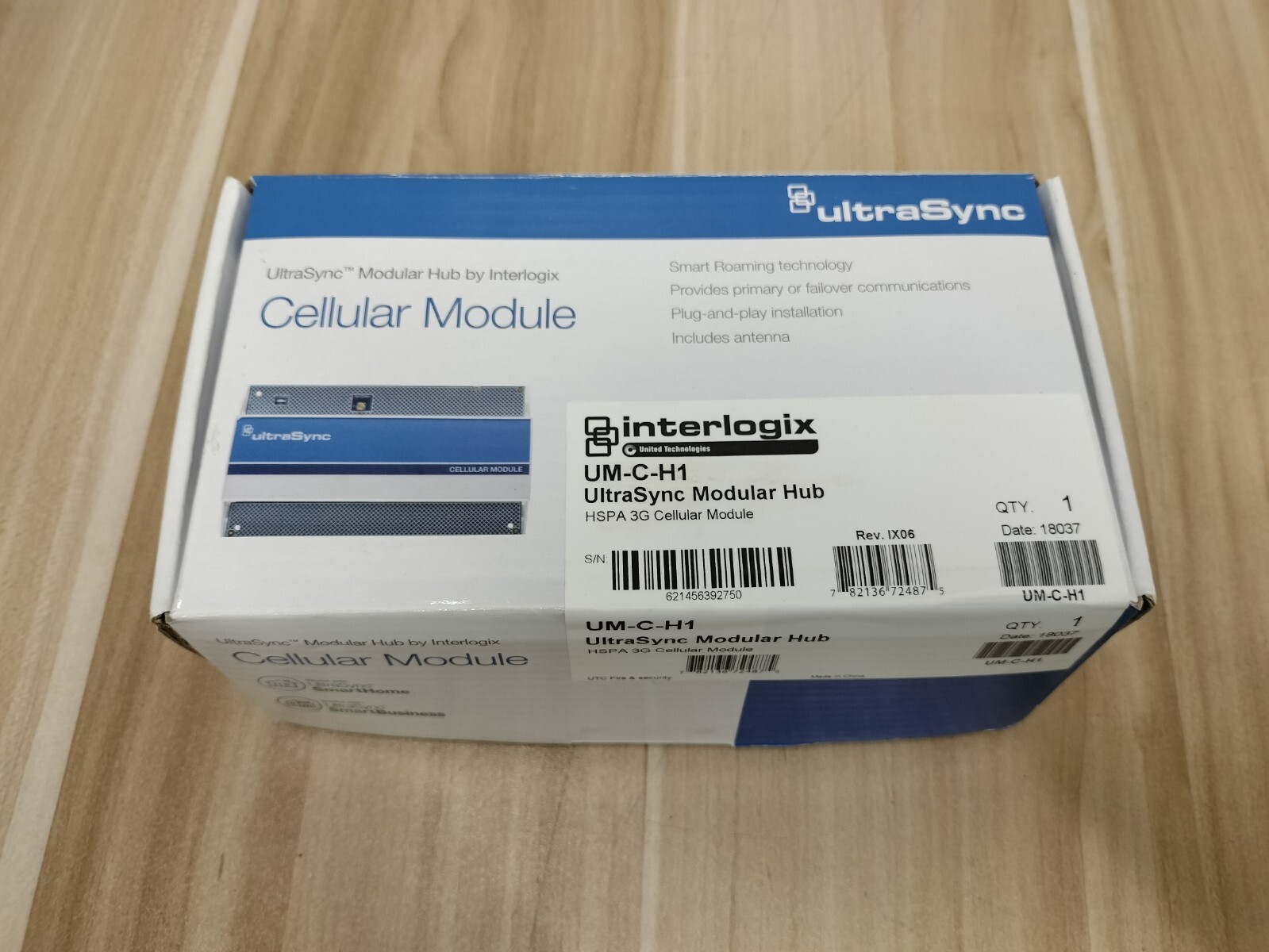 Interlogix UltraSync UM-C-H1 Modula Hub - HSPA 3G Cellular Module