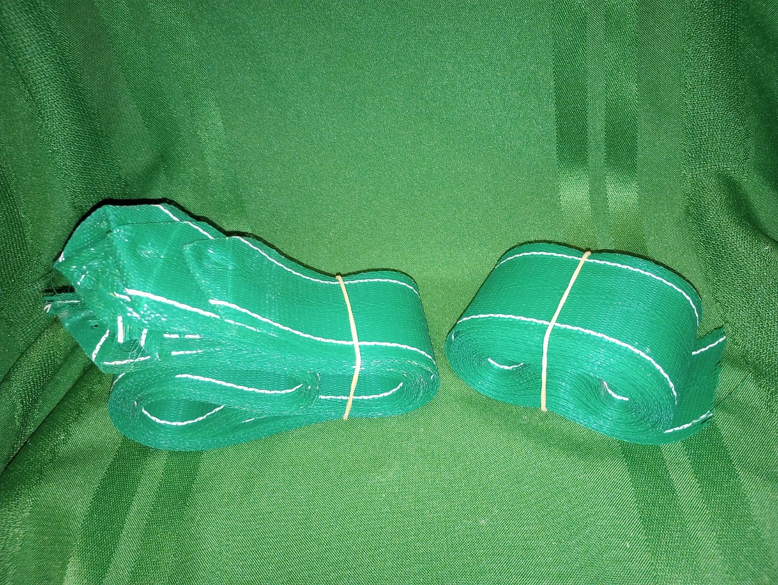 Vintage LAWN CHAIR Webbing GREEN 2.25" W Replacement