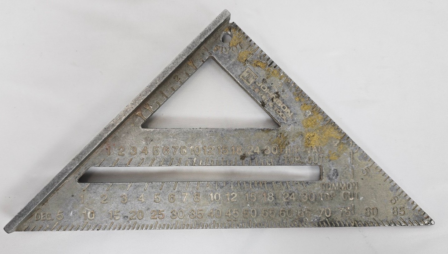 Johnson Level & Tool RAS 1 Aluminum Speed Square USA Made