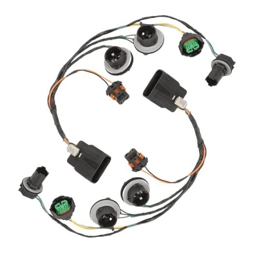 2pcs Headlight Wiring Harness Compatible for Sierra 1500 2500 HD 3500 HD 2007