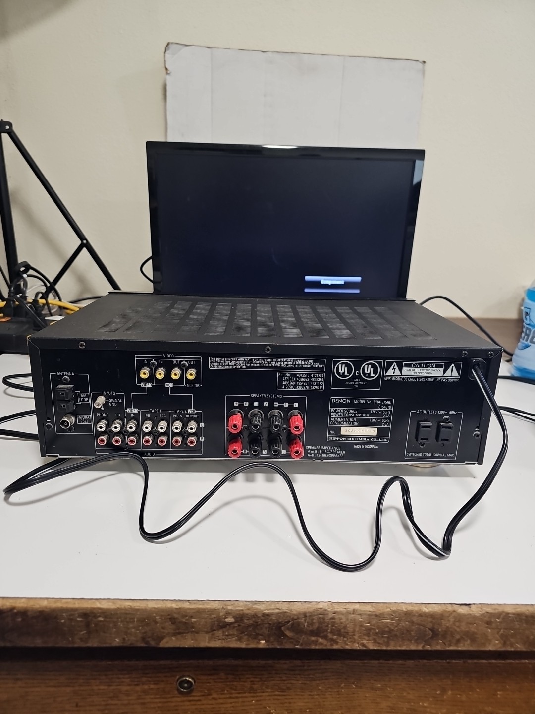 Denon DRA-375RD Stereo Receiver