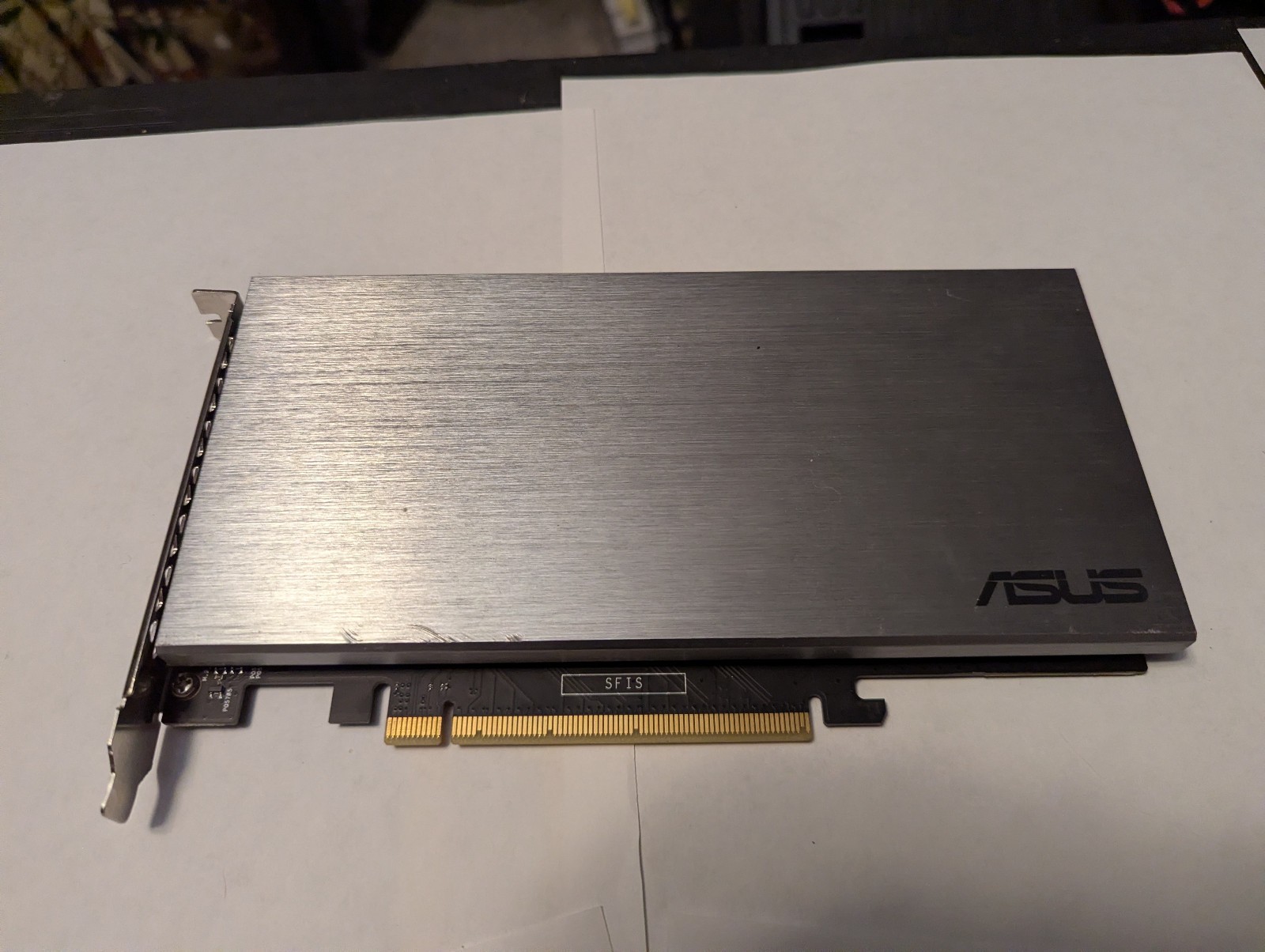 ASUS Hyper M.2 x16 Gen 2 Interface Cards/Adapter Internal - Used