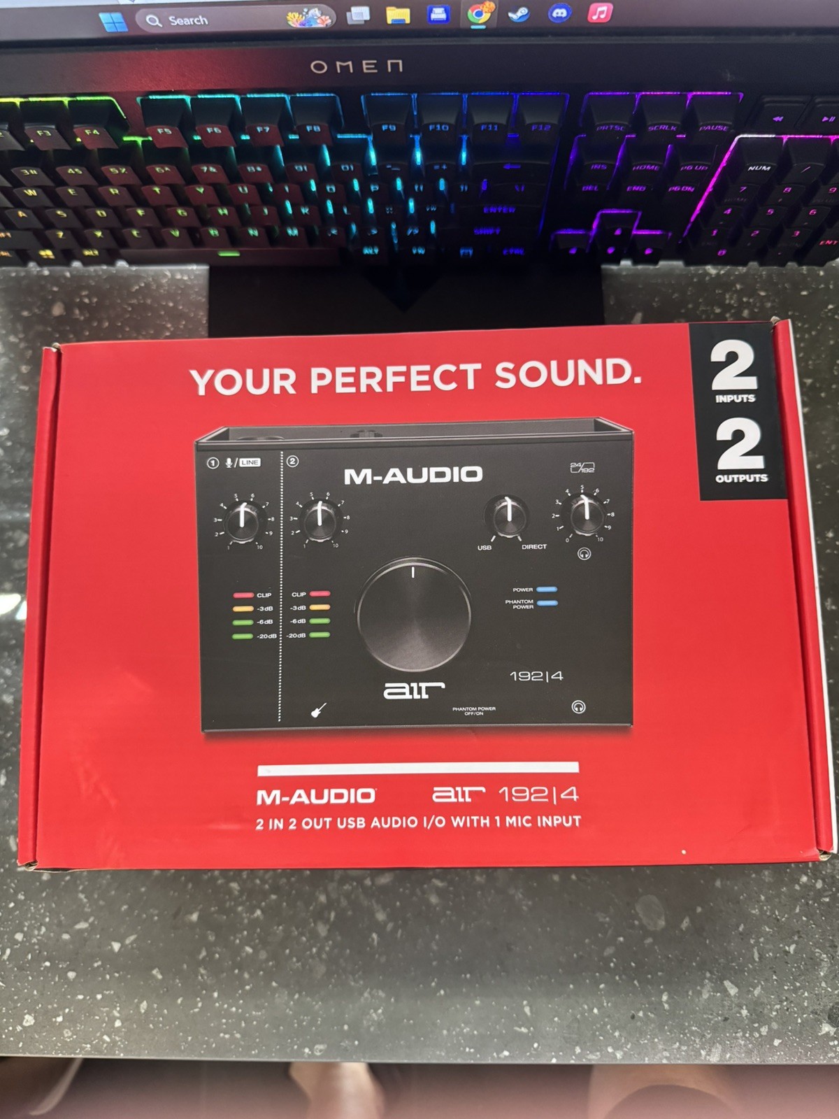 M-AUDIO AIR 192|6 Audio Interface brand new