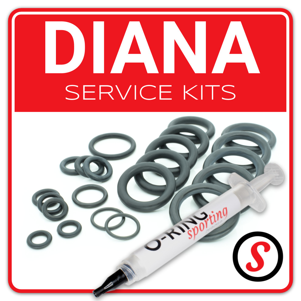 DIANA Specialist O-Ring seal rifle / pistol service kit + OPTIONAL GREASE