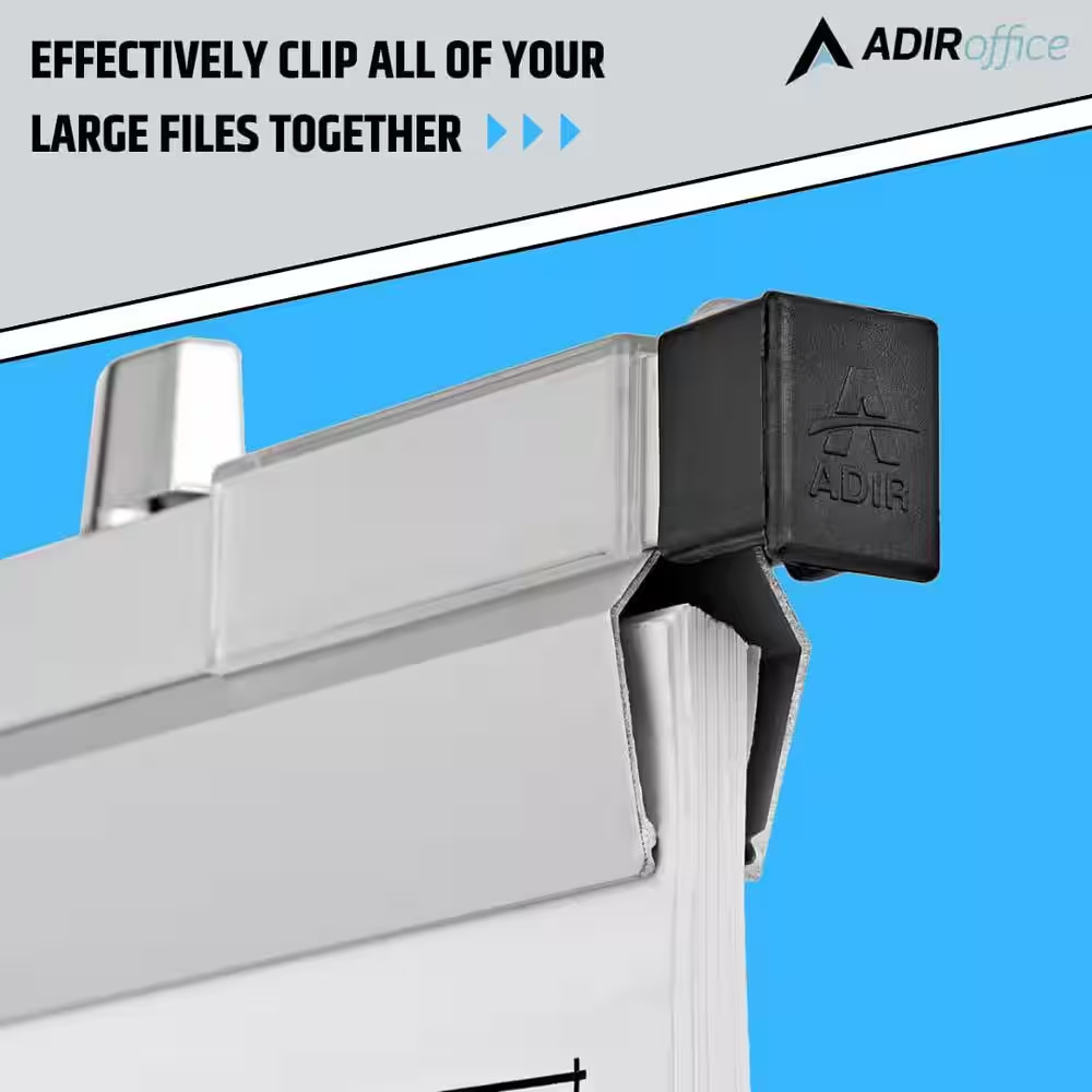 30 In. Aluminum Blueprint Hanging Clamps (6-Pack)