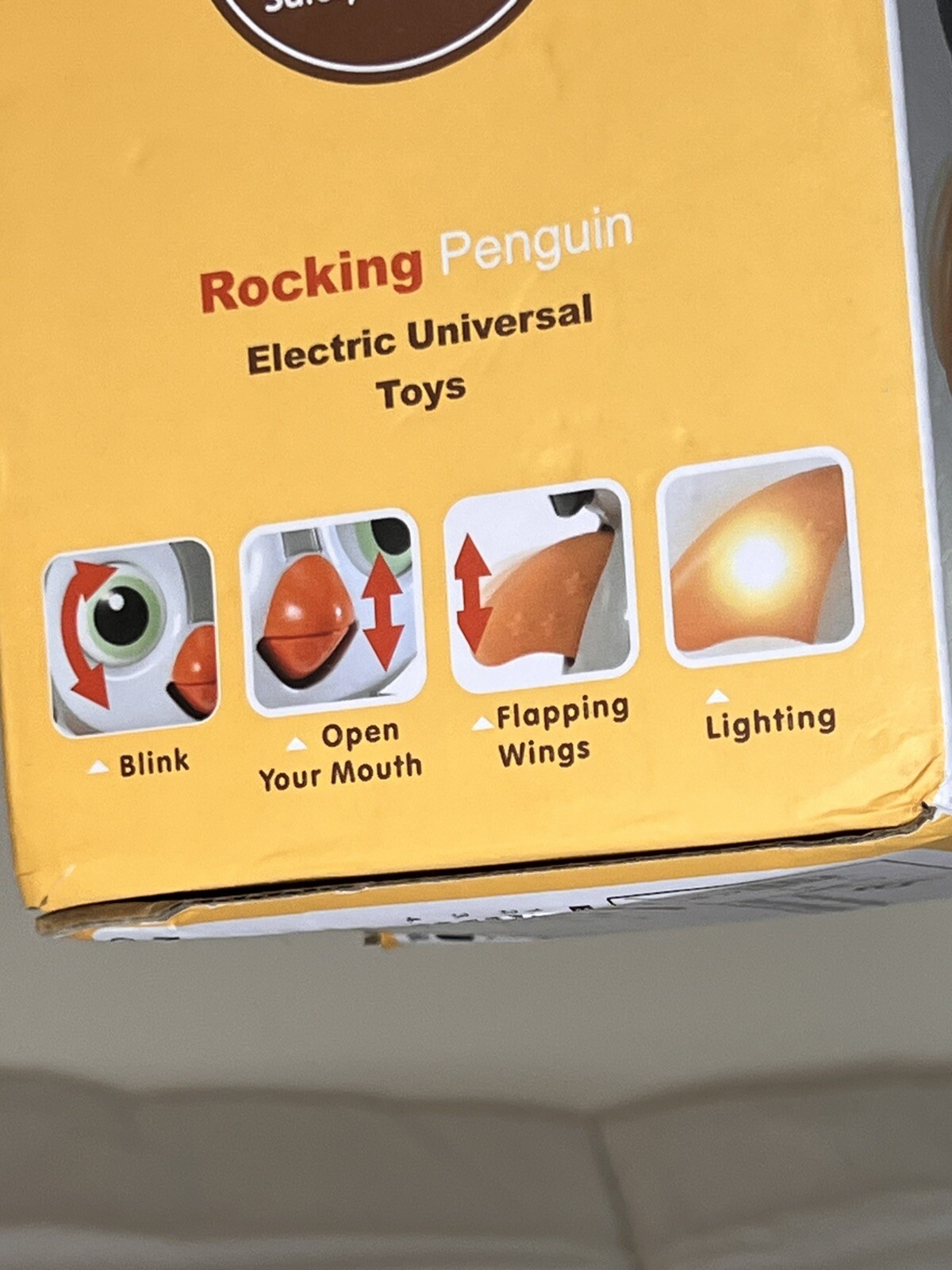 Lucky Star Rocking Penguin