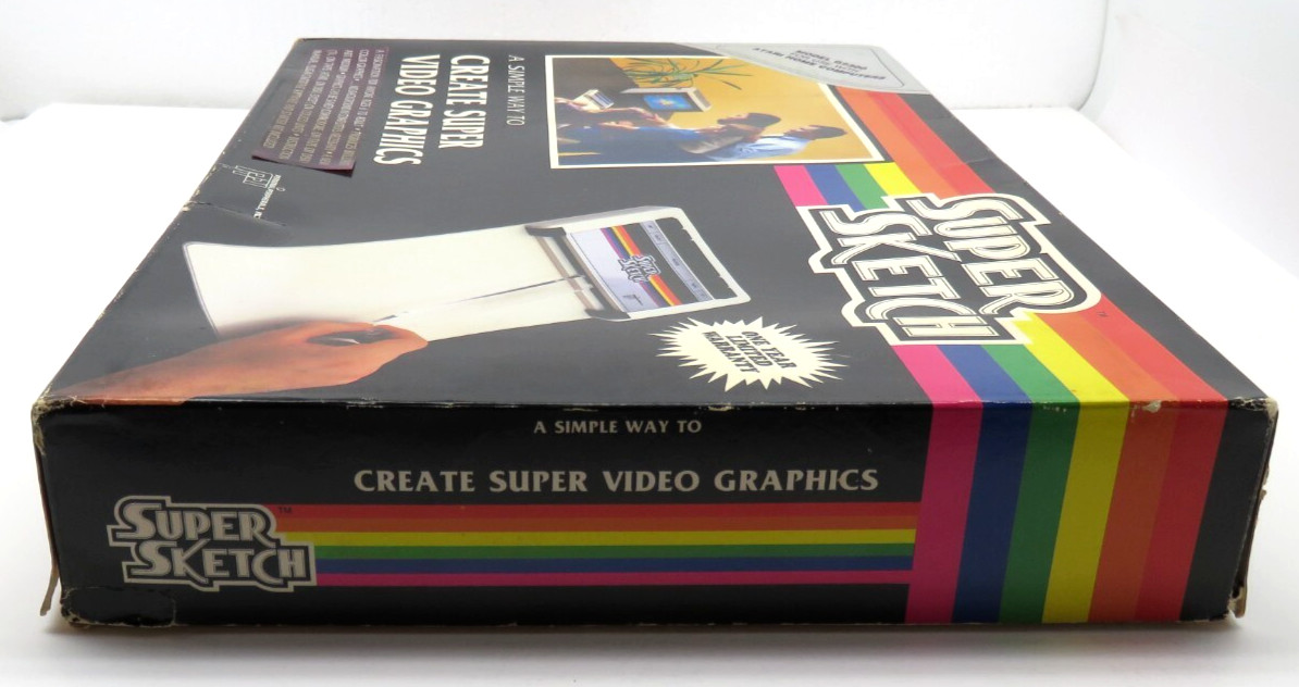 Super Sketch G2300 (1984) for Atari Home Computers Video Graphics #1