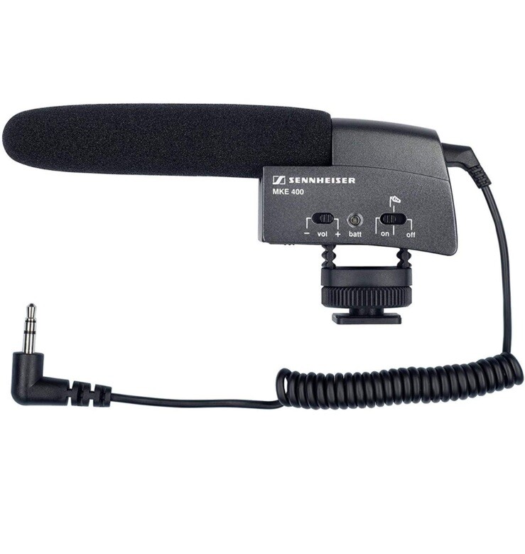 Sennheiser Pro Audio MKE 400 Shotgun Microphone - Black
