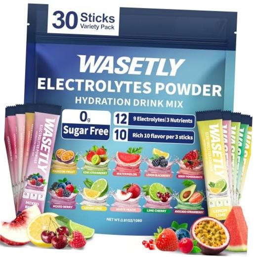 Electrolytes 0.13 Ounce (Pack of 30) Multicolored (Classic Mixed Flavors)